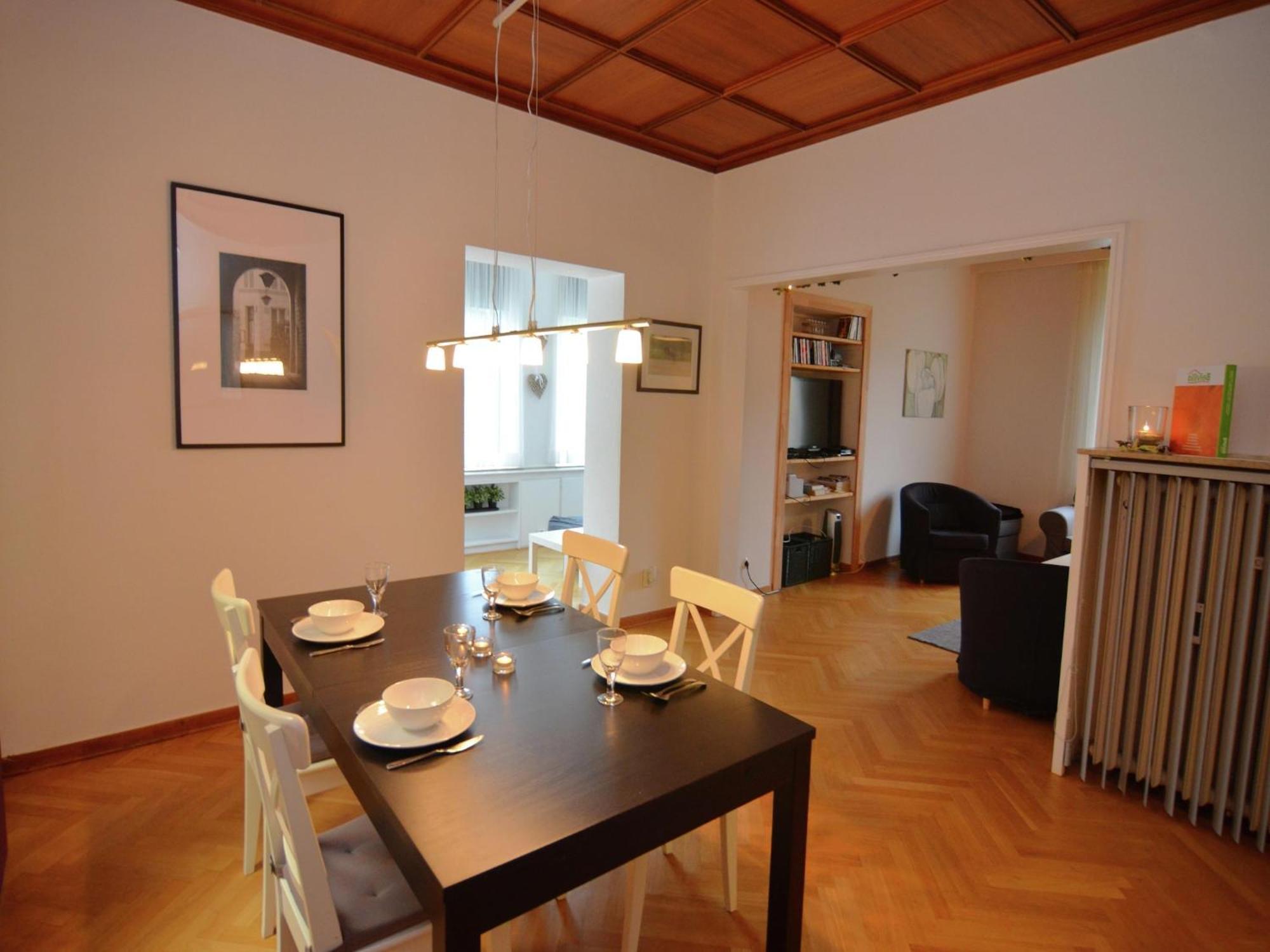 Spacious Apartment In Weser Uplands With Garden Bad Pyrmont Esterno foto