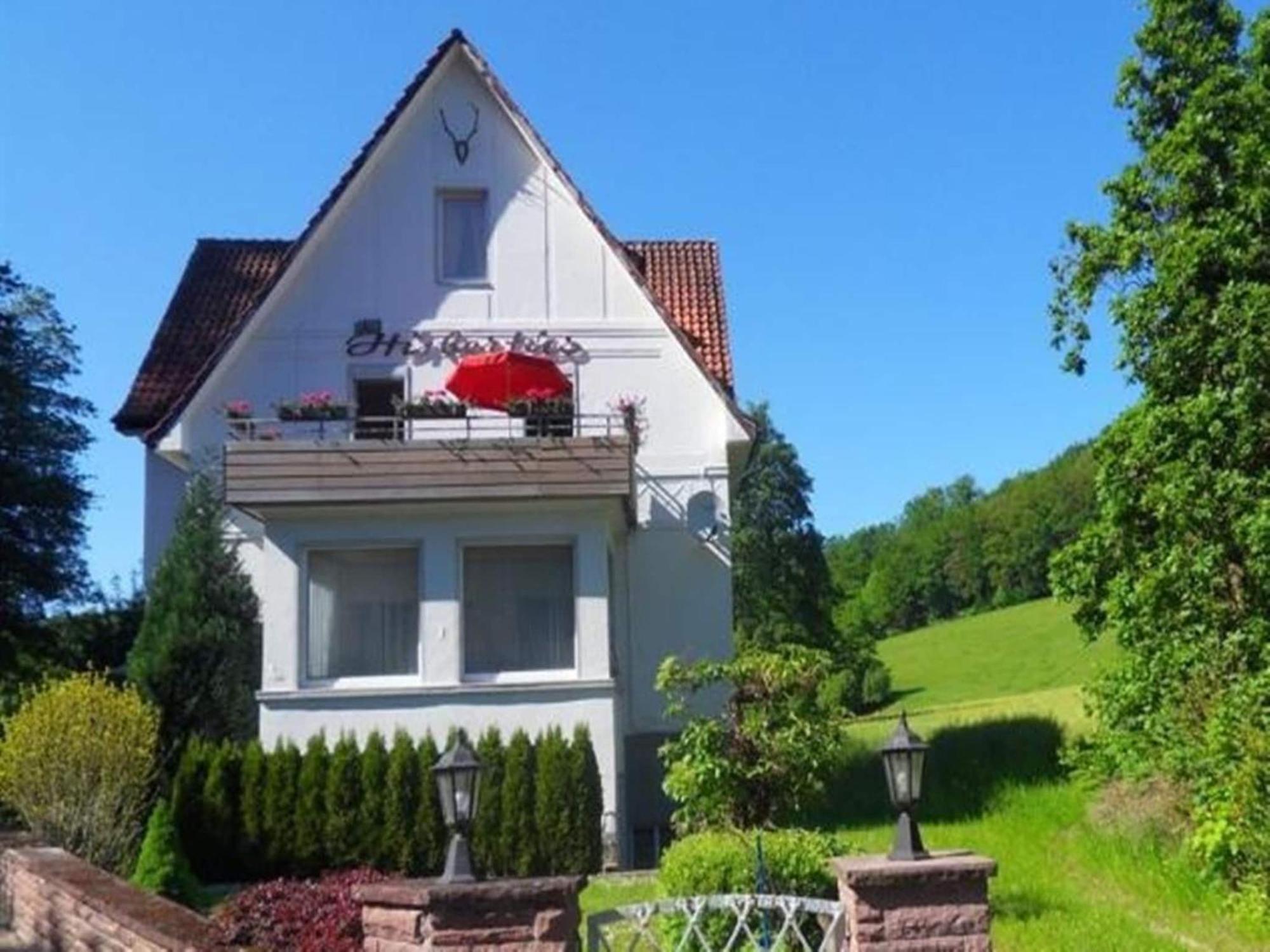 Spacious Apartment In Weser Uplands With Garden Bad Pyrmont Esterno foto